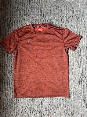 Bauer Heathered orange /black Short Sleeve drifit Tee